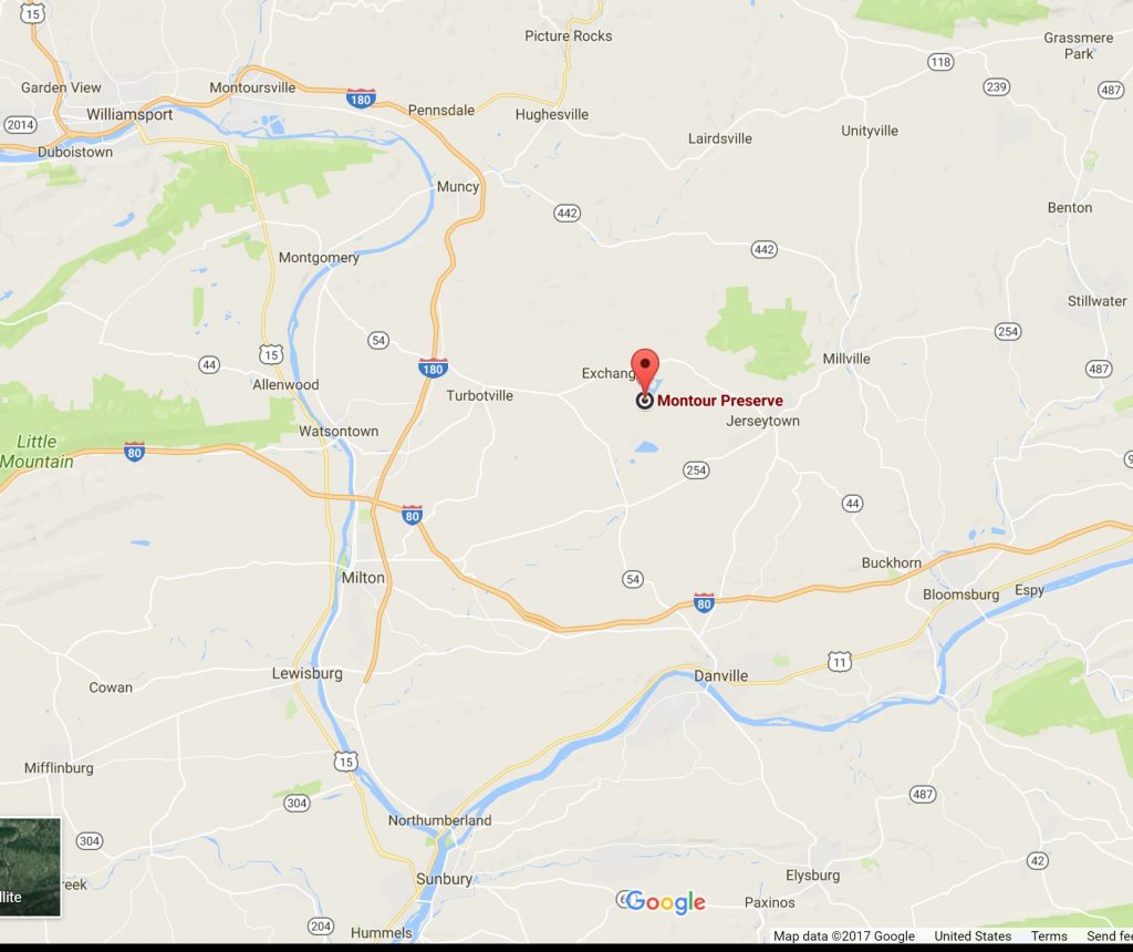 Get Directions Montour Preserve